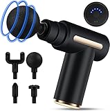 Massagepistole Mini, Uplayteck Muskel Massagegerät Tragbar 35DB Ultra Leise mit 6...