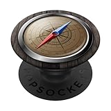 Nautischer Kompass Rose Cool Design für Abenteurer PopSockets mit...