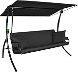 Angerer Hollywoodschaukel Elegance Joy – Schaukel zum Sitzen, Liegen & Entspannen, inkl....