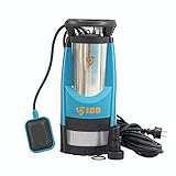 Tauchpumpe Tauchdruckpumpe 4,4 bar 1200W 6300l/h Regenwasser Wasserpumpe