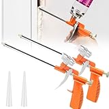 Vmxlso 2 Stück PU Schaumpistole, Bauschaumpistole aus Metall, Schaumpistole...
