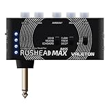 Valeton Rushead Max Bass Kopfhörer Verstärker Multi-Effects USB Aufladbar Portabel...