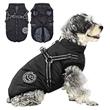 Savlot Hundejacke Winterweste Jacken Hundemantel Hundepullover Haustier Skifahren Kostüm...