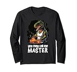 You may call me Master, Dino mit Griller für Grillmeister Langarmshirt