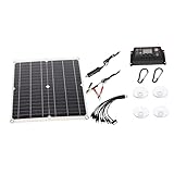 HOMSFOU 1 Satz Solarplatten Kleines Tragbares Ladegerät Sonnenkollektor Solarladepanel...