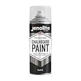 JENOLITE Kreidetafel Sprayfarbe - Matt Schwarz - 400 ml (Upgrade oder Erstellen...