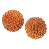 Holibanna 2Stücke Massierende Hölzerne Handbälle Durian Förmige Kugel Aus Hochwertigem...