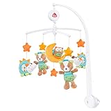 Fehn Musik Mobile Forest - Baby Einschlafhilfe Musikspielzeug mit Waldtieren -...