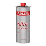 Nitro-Verdünnung 1 Liter Aromatenfrei - Hochwertiger Nitroverdünner,...
