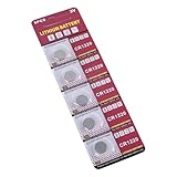 BUMMPI Multipacks CR1220 Lithium Knopfzellen 3V Stromquellen CR1220 3V Lithium...