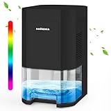 Luftentfeuchter elektrisch,1200ml Raumentfeuchter für zuhause,mini dehumidifier mit...