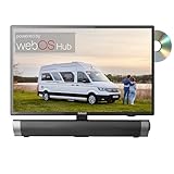 Gelhard GTV1956 + Soundbar LED Smart TV mit DVD und Bluetooth DVB-S2/C/T2 für...