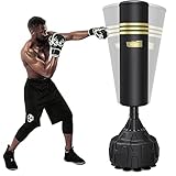 Dripex 165cm Freistehender Boxsack Standboxsäcke, MMA Boxpartner Boxing Trainer...