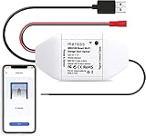 meross Smart WLAN Garagentoröffner, APP-Steuerung, Kompatibel mit Alexa, Google...