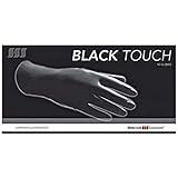 Hercules Sägemann Spezial-Schutz-Handschuhe für Friseure Black Touch Größe L, 10...