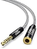 CableCreation 3.5mm Klinke Verlängerung, [1.8m/6Ft] 3,5mm Kopfhörer...