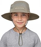 Durio Sonnenhut Kinder Uv Schutz Sonnenmütze mit Kinnriemen Kinder Fischerhut...