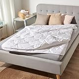Traumschlaf Basic Faserdecke Vierjahreszeiten, Füllung: 100% Polyester 155x200...