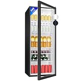 Bomann® Getränkekühlschrank mit Glastür | Kühlschrank mit 245L Nutzinhalt &...