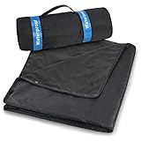 Wasserdichte Fleece-Decke, Campingdecke für den Außenbereich, Winddicht Warm Reisedecke,...