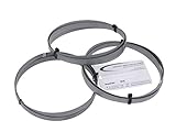 SMI 3er SET Sägeband Bi-Metall M42 Abmessung 1140 x 13 x 0,65 mm 10/14 ZpZ für Güde MBS...