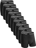 Lowbangge Boxershorts Herren 9er Pack Sport Unterhosen Männer Unterwäsche...