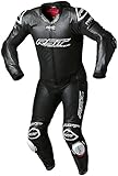 RST V4.1 Evo Kangaroo Airbag One Piece Lederkombi Motorrad, Schwarz/Weiß, XXL/3XL