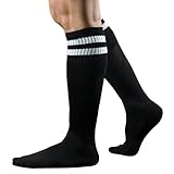 Socke Sport Fußball Baseball lange gestreifte hohe Socken Fußball Männer Socken Socken...