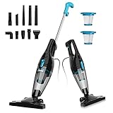 INSE Staubsauger, 16Kpa stark Saugkraft 2in1 Stielstaubsauger & Handstaubsauger mit Kabel,...