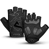 ATERCEL Fahrradhandschuhe Halbfinger für Herren Damen - Radsporthandschuhe MTB Handschuhe...