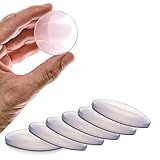 Strongest Türstopper Wand-Set für Türklinken. 6 Stück klar runde Gummi-Türklinken...
