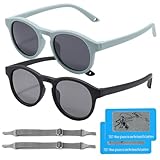 DKDDSSS 2 Stücke Baby Sonnenbrille, Sonnenbrille für Kinder, Sonnenbrille Kinder,...