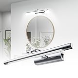 HENGMEI LED Spiegelleuchte Bad mit Schalter 15W Badleuchte, IP44 Wasserdicht Badezimmer...
