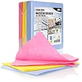 com-four® 30x Haushaltstücher - extrem saugfähige und strapazierbare...