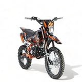 KXD 609K 125cc 17'/14' 4T Headlight mit Scheinwerfer Dirtbike Kinder CrossBike Enduro...