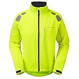 Ettore Wasserdichte Atmungsaktive Herren Fahrradjacke Hohe Sichtbarkeit Hi-Vis - Gelb -...