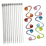 Operitacx 61-teiliges Set Geflochtenes Werkzeug-set Bastelset Stricken Werkzeuge...