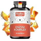 Verdauungsenzyme, Enzym Komplex - Bromelain, Papain, Protease, Amylase, Lipase und Lactase...