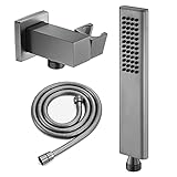 Duschkopf mit Handbrause, MGUOTP Handbrause-Set Grau Universal-Handbrause-Set...