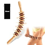 Faszienrolle Holz Massagegerät, Styleholz Faszienstab Holz, Massageroller Mit...