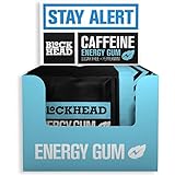 Blockhead | Energy Gum mit Pfefferminz-Geschmack | Koffein Kaugummi mit...