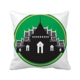 BeatChong Thailand, hergestellt in Thailand, Tempelschutz, quadratisch, Überwurf,...