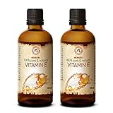 Vitamin E Öl 2x100ml - Natürlich - Reich an Vitamin E - Tocopherol - Vitamin E Oil 200ml...