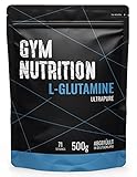 L-GLUTAMIN Ultrapure Pulver extra hochdosiert & 99,5% rein - Laborgeprüft und...