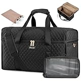 LOVEVOOK Reisetasche Damen, Große Öffnung Weekender Handgepäck Tasche Groß Travel...