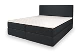Masseno Boxspringbett PELLIO P 160x200 cm Komplett-Set mit Matratze und Topper,...