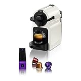 Krups Nespresso Inissia XN1001 Kaffeekapselmaschine, Metall, Weiß