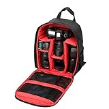 Anneth Multifunktionaler Kamerarucksack, wasserdichte Outdoor-Kameratasche für...