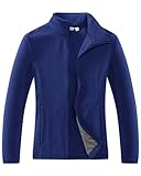 33,000ft Damen Fleecejacke mit Durchgehendem Reißverschluss Stehkragen Damen...