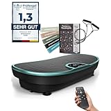 Sportstech Vibrationsplatte VP250 | Deutsche Qualitätsmarke | Curved Slim Design |...